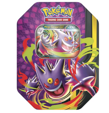 Pokemon Mega Moonlit Tin Mega Gengar EX