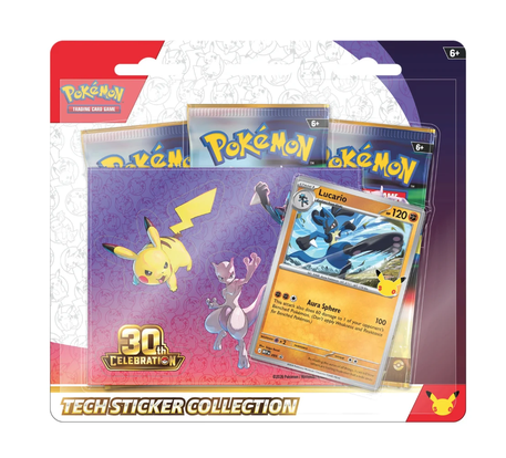 Pokemon 30th Celebrations Sticker Collection