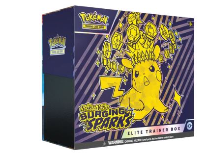 Pokemon Scarlet and Violet Surging Sparks Elite Trainer Box Sealed