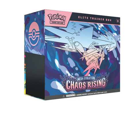 Pokemon Mega Evolution Chaos Rising Elite Trainer Box Sealed