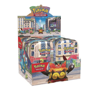 Pokemon Lumiose City Mini Tin Display