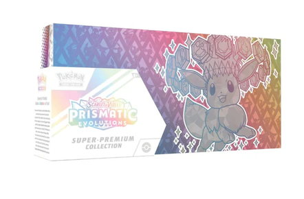Pokemon Scarlet and Violet Prismatic Evolutions Super Premium Collection