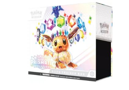 Pokemon Scarlet and Violet Prismatic Evolutions Elite Trainer Box Sealed